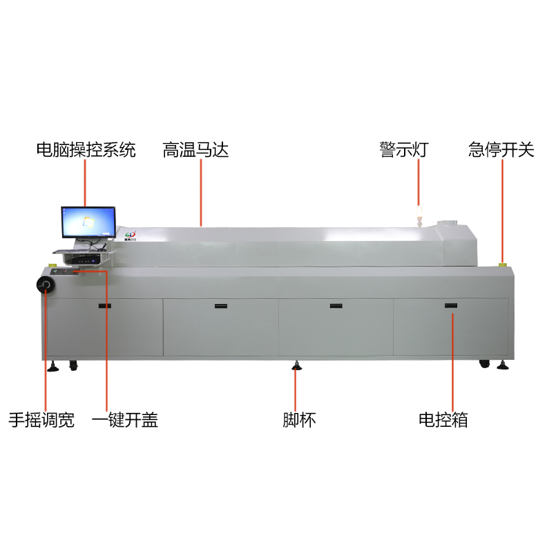 smt设备KY开元回流焊800L